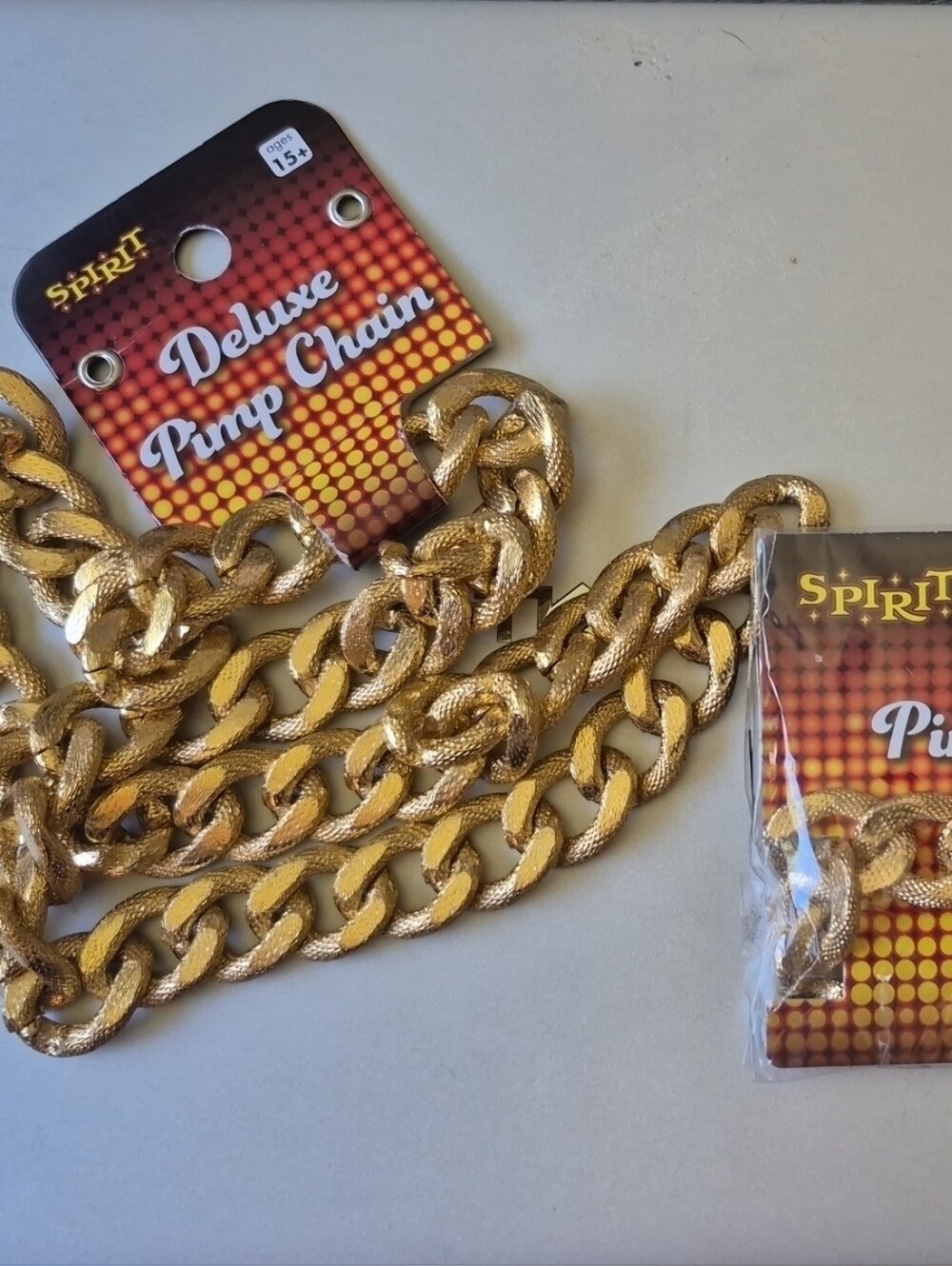Gangster Pimp Mob Halloween Costume Necklace Bracelet Set New